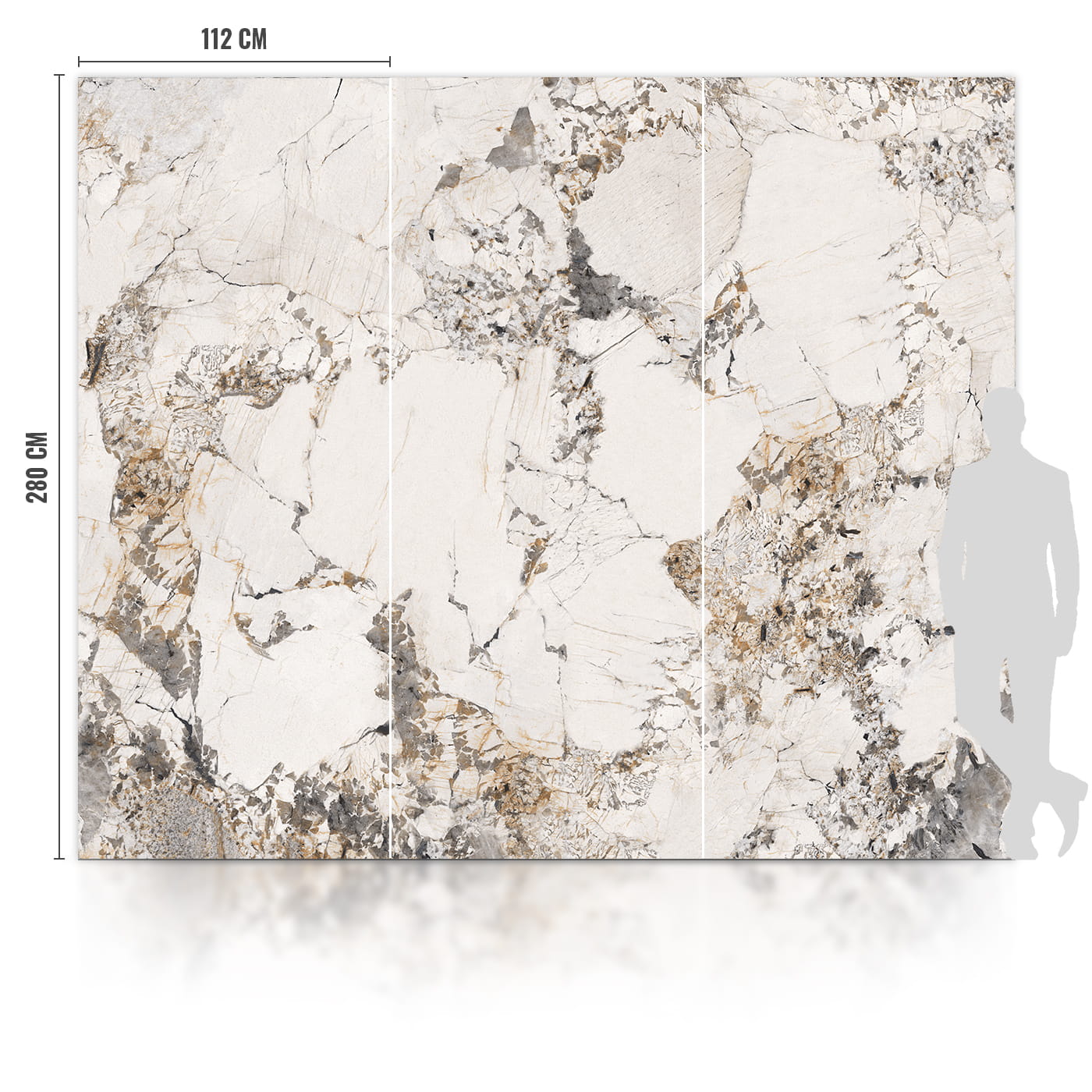 WPC Płyta Węglowa Crystal Stone Matowa 280x112 cm