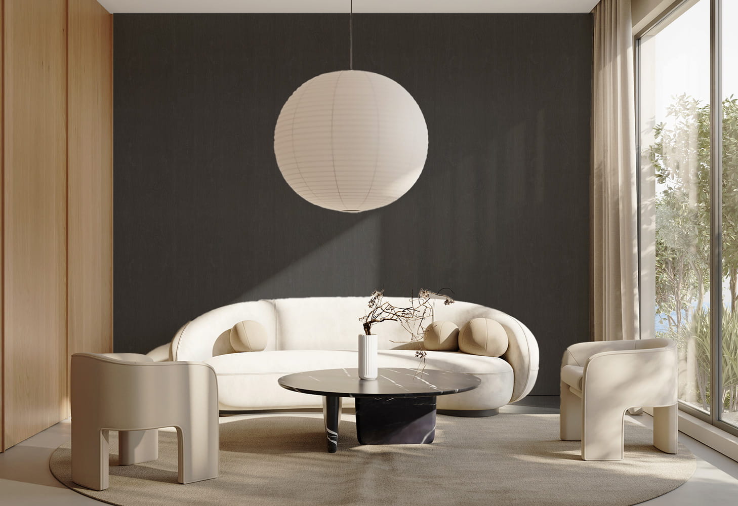 WPC Płyta Węglowa BLACK WOOD 280x110 cm - obrazek 4