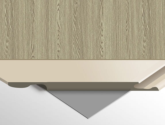 WPC Płyta Węglowa Gray Wood 280x112 cm FastClick - obrazek 4