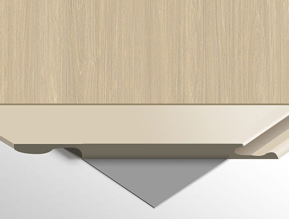 WPC Płyta Węglowa Light Wood Matowa 280x112 cm FastClick - obrazek 2