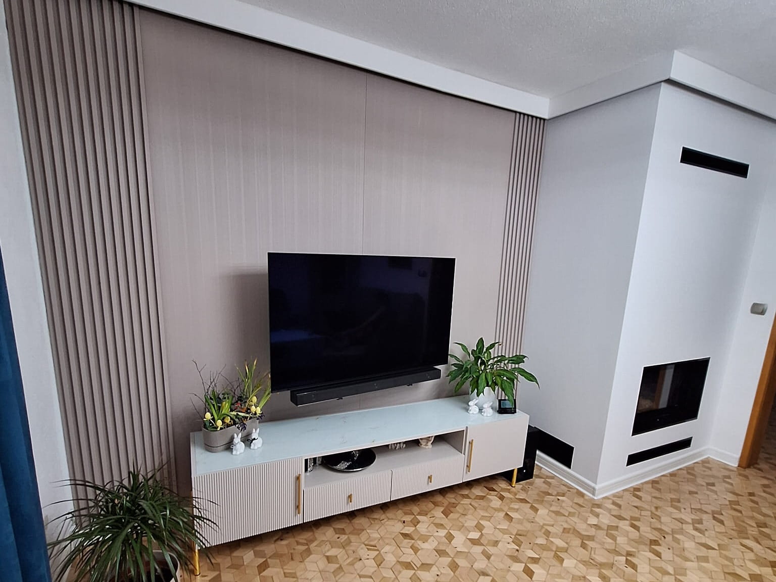 WPC Płyta Węglowa White Stripes Matowa 280x110 cm - obrazek 5