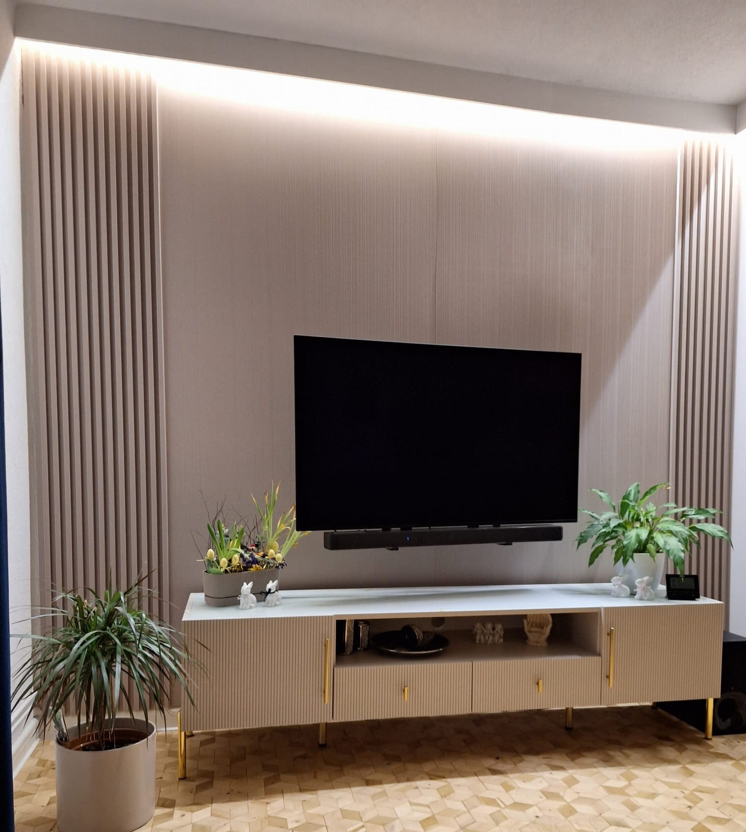 WPC Płyta Węglowa White Stripes Matowa 280x110 cm - obrazek 6